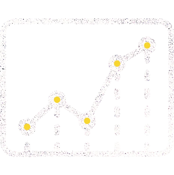 Gráfica de datos sobre posicionamiento SEO y marketing online en Alicante.