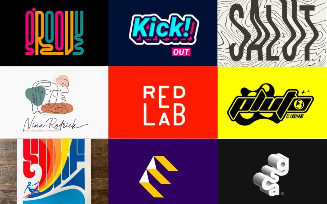 Ejemplos de marcas para hablar sobre las 10 tendencias del diseño de logotipos para 2023 según garajedoce