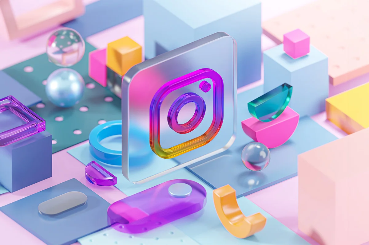 Logotipo de Instagram expuesto para aprender cómo mejorar el alcance en Instagram y cómo entender sus algoritmos.