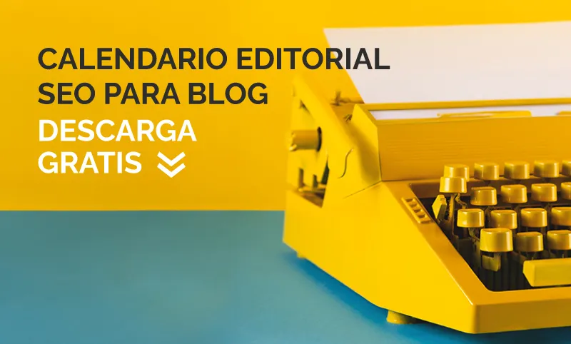 Descarga gratis la plantilla de calendario editorial SEO para blogs de garajedoce.